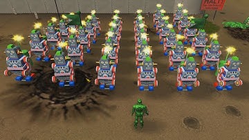 MASSIVE Dum Dum Army - Osama Bin Laden Strategy | Army Men RTS