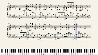 The Winner Takes It All  Solo Piano  Sheet