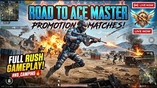 BGMI Live 🔴 Ace Master Rank Push 🚀 Full Rush Gameplay With Viewers