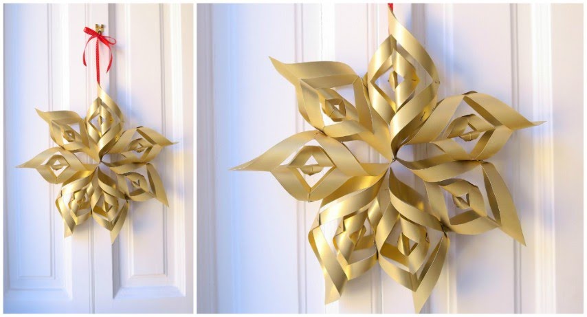 Origami Stella Di Natale Facile.Come Realizzare Una Stella Di Natale Con Il Cartoncino Youtube