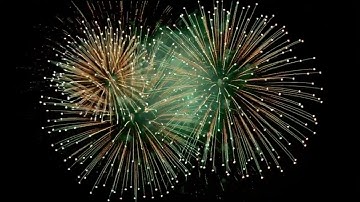 Free Green Screen Fireworks Effect | Colorful Fireworks VFX Stock