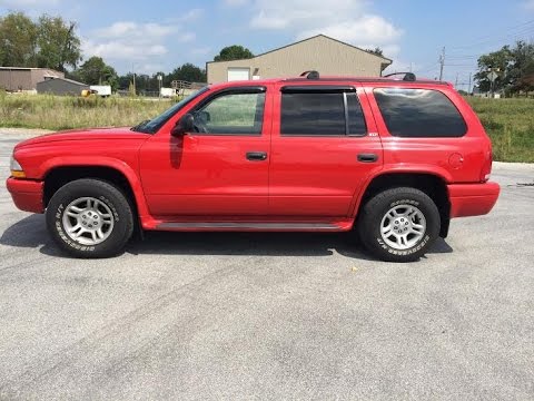 2002-dodge-durango-slt-plus-4x4-only-82k-miles-tour,-walk-around