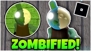 How to get “ZOMBIFIED” BADGE + ZOMBUNNY MORPH in INFECTEDDEVELOPER’s PIGGY RP - ROBLOX