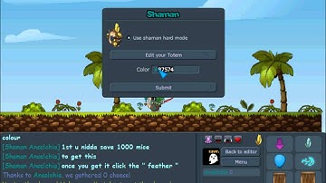 Transformice how to change your shaman color