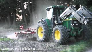 John Deere 7710 mit Horsch Grubber im Einsatz