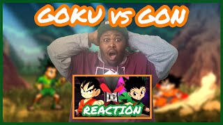 Playground Pummel !!! Goku VS Gon (DBZ VS Hunter X Hunter) | DBX REACTION | REACT | BLIND REACTION