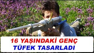 Amasyali Li̇seli̇ Genç Tüfek Tasarladi