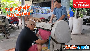 Thăm lò hủ tiếu Sáu Hoài Ninh Kiều 50 năm, trải nghiệm đổ bánh và bắt hủ tiếu rau củ thật là vui !