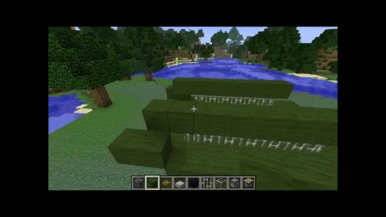 TUTO: comment faire un tank sur minecraft - YouTube