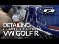 2018 VW GOLF R SATISFYING DETAIL | Putting the RAD Touch on a Gorgeous LAPIZ Blue Volkswagen Golf R
