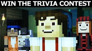 Jesse Wins The Trivia Contest In Fred's Keep - Minecraft: Story Mode Season 2 Episode 4