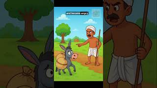 The Foolish Donkey Story | Moral Story for Kids in English | Bedtime Animal Story”
