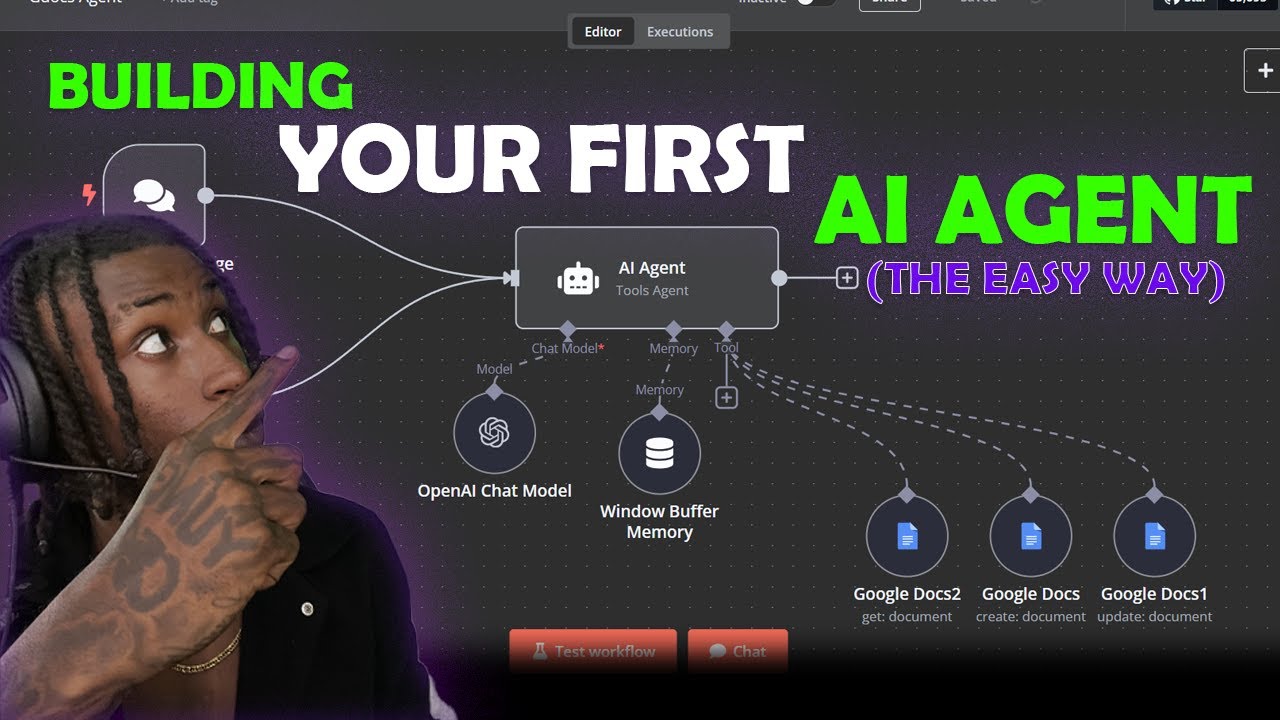 Building Your First AI Agent With N8N - Google Credential Set-Up ...