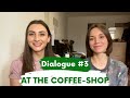 UKRAINIAN DIALOGUES for beginners. Episode #3 At the coffee shop