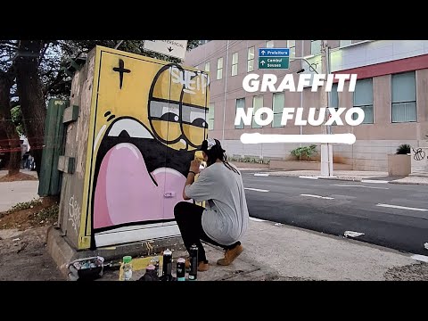 FIZ UM GRAFFITI NA PRINCIPAL AVENIDA DE CAMPINAS.