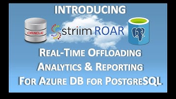 Introducing Striim ROAR
