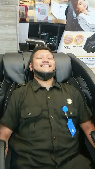 SPA MURAH! Enak Banget Kursi Pijat Teknologi Jepang! #massage #japantechnology #kursipijat #reels