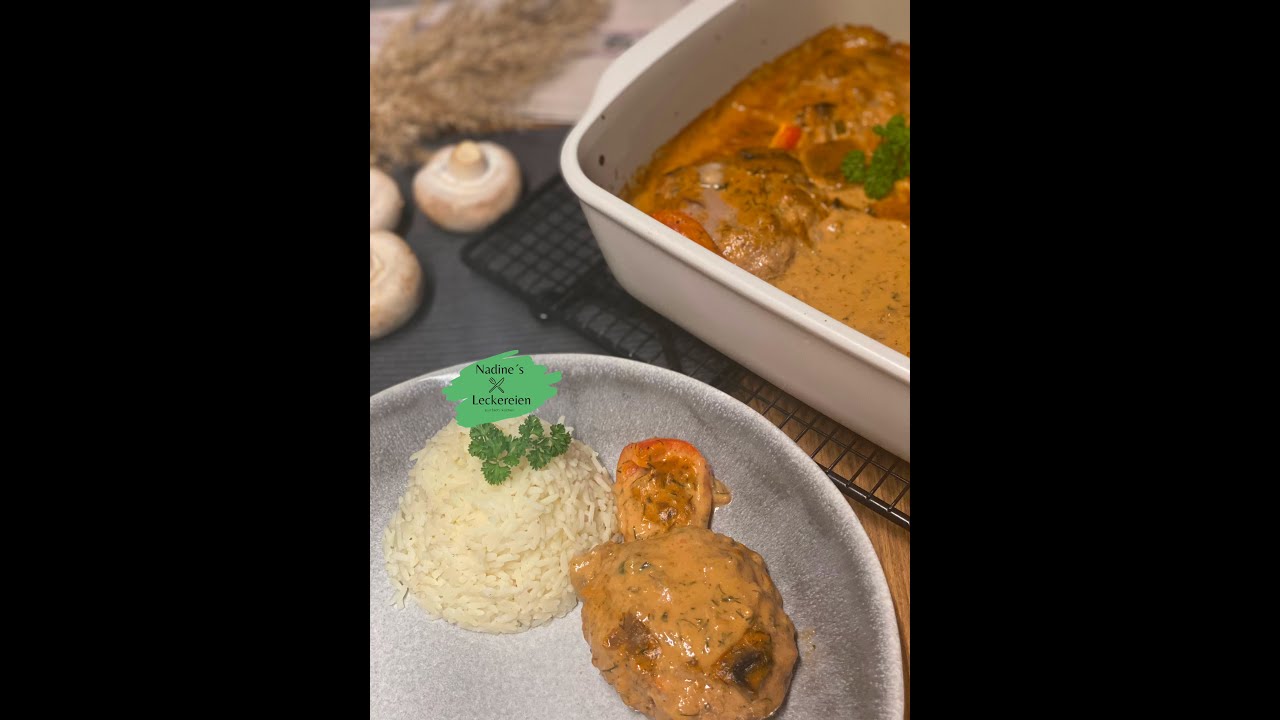 Jägersoße mit Frikadellen aus der Ofenhexe von Pampered Chef