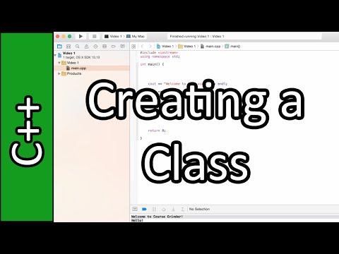 Classes - C++ Programming Tutorial #10 (PC / Mac 2015)