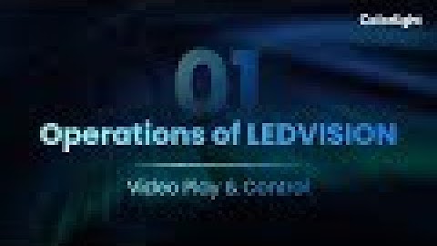 Colorlight LEDVision   EP01 Operations of LEDvision