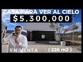 CASA en VENTA ⛅ Casa para ver el cielo 💲5,300,000 (12 x 22 mts) | 2/3