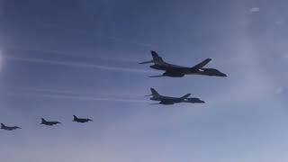 US B-1s integrate with Ukrainian & Turkish aircraft for 1st time