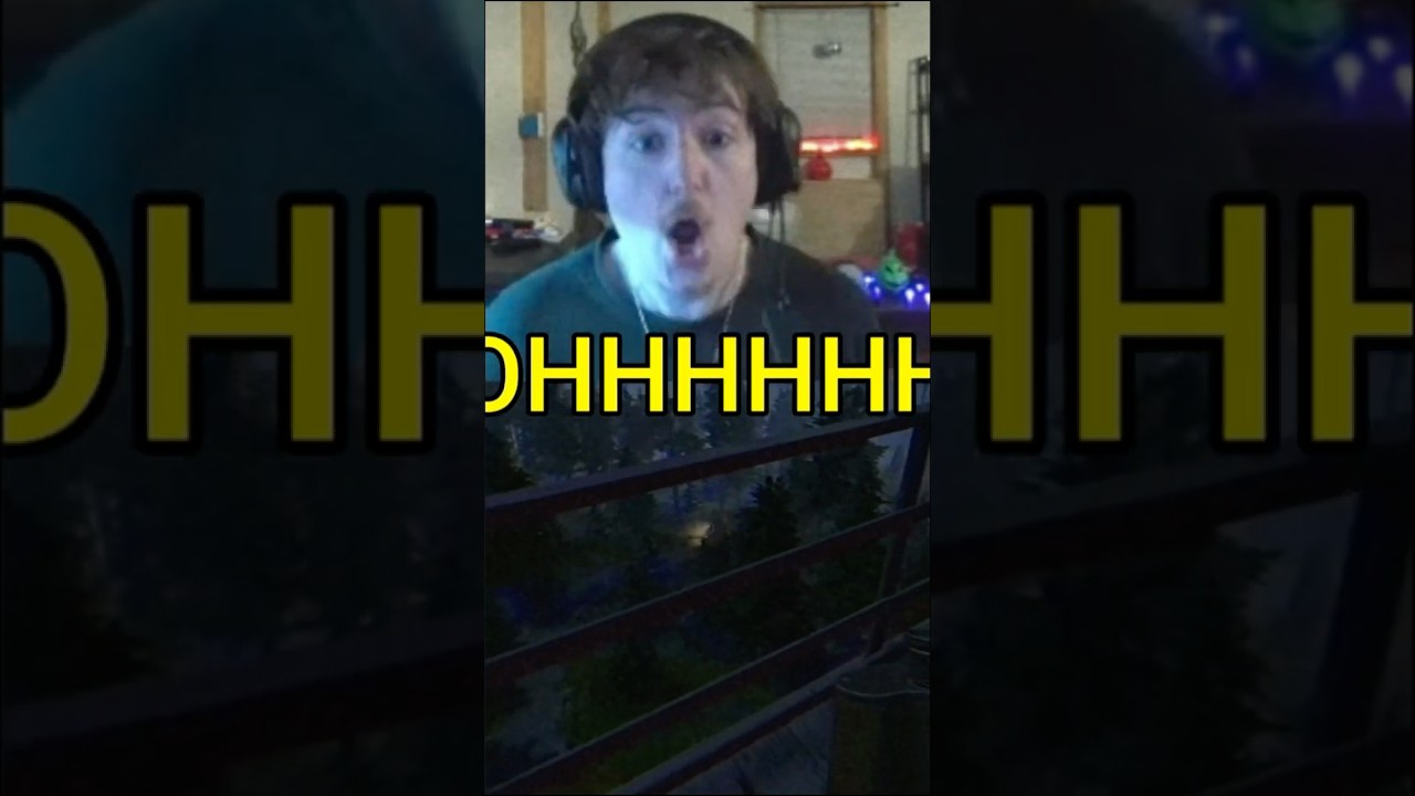 When you get scared over nothing!