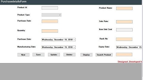 C# Medical Store Management Tutorial