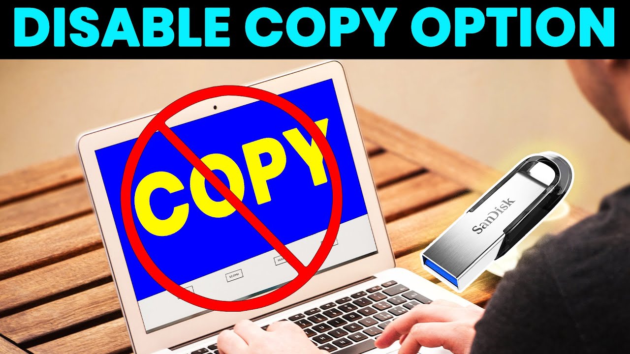 how-to-restrict-copying-from-a-pendrive-lock-any-pendrive-youtube