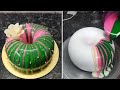 Green mirror glaze cake ideas donut mirror glaze cake easy trick mirror glaze pineapple cake