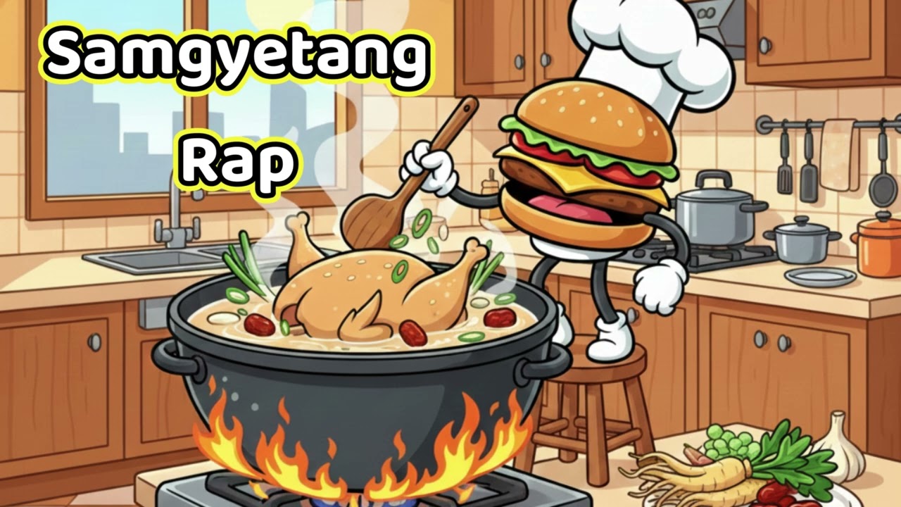 Samgyetang (Food Rap) - 90s Boom Bap, Hip-Hop Version - BEST QUALITY