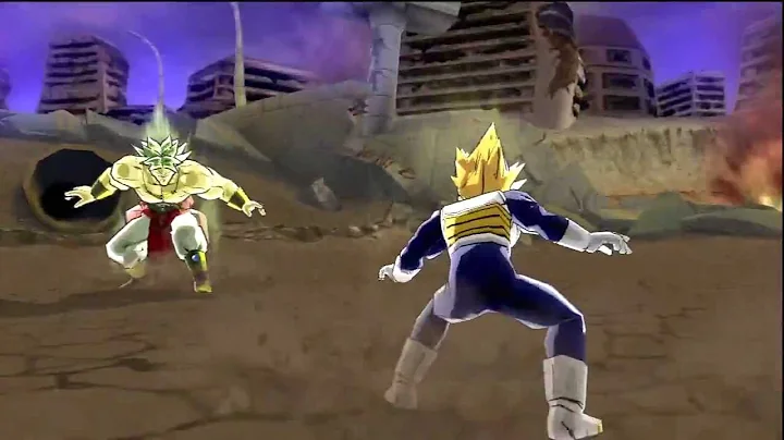 Vegeta vs Broly [Budokai 3 HD]