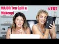 PRO MAKEUP TIPS & THE TRUTH ABOUT OUR 90210 FEUD | Shenae Grimes Beech & Annalynne Mccord