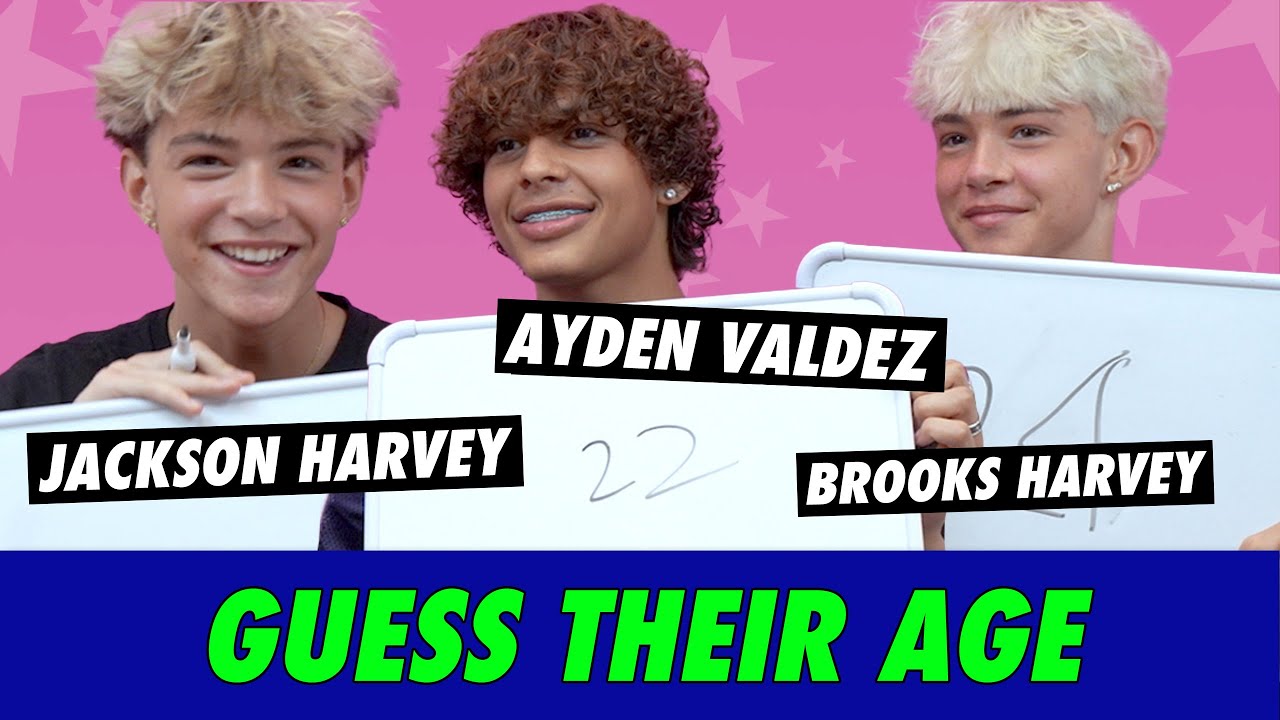 Ayden Valdez vs. Jackson vs. Brooks Harvey - Guess Their Age