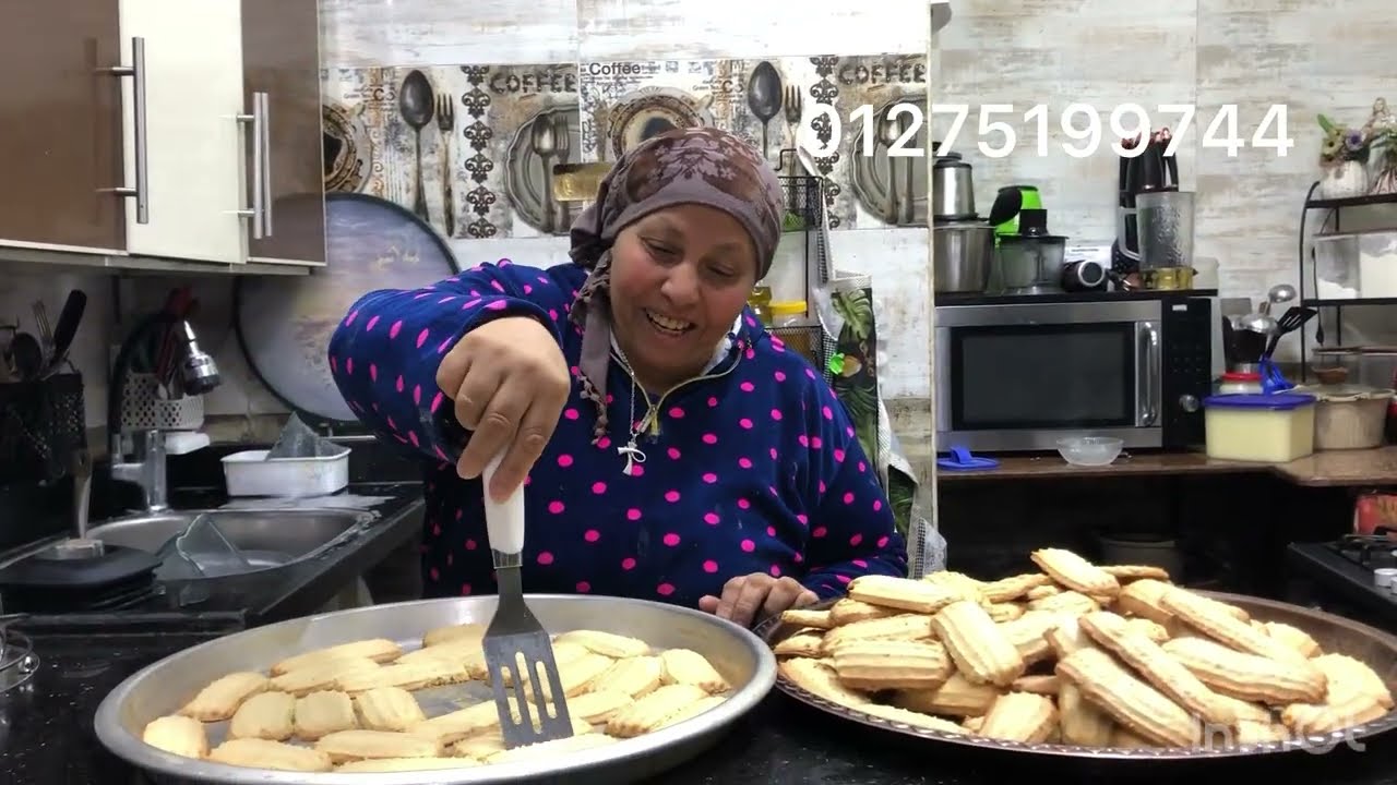 بسكوت النشادر باسهل طريقه ممكنه من مطبخ رومانه ومريم ٢٠٢٥