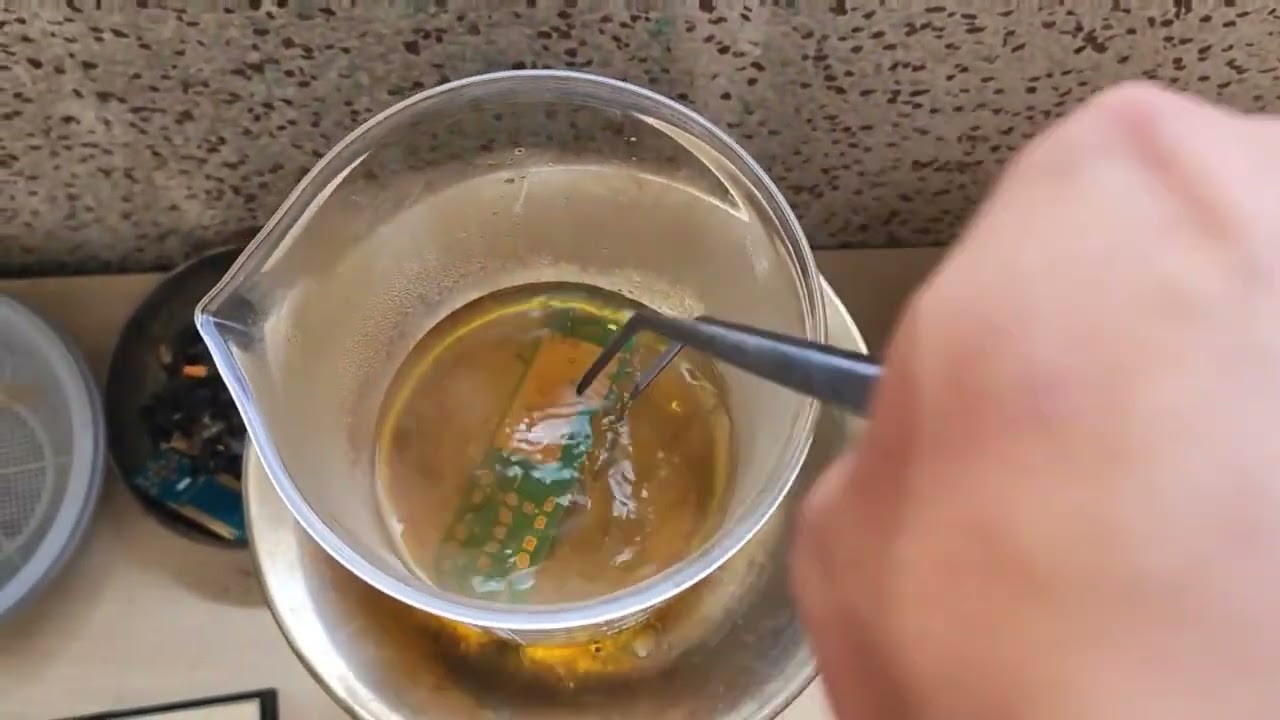 چطوری بدون هیچ اسیدی در عرض ۵ دقیقه طلا استخراج کنیم.#استخراج طلا #استخراج #درامد #روکش طلا# طلا