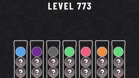 Ball Sort Puzzle Level 773 #ballsortpuzzle #ballsortpuzzlegameplay #puzzlegame #mobilegames