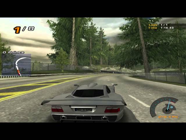 Need for Speed-2 Mercedes Benz CLK GTR