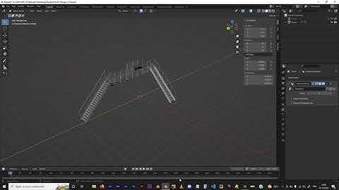 Blender Geometry Node Stairs
