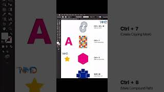 Adobe Illustrator Shortcuts Tip #shortcuts #shortvideo #shorts #short #illustration #illustrator