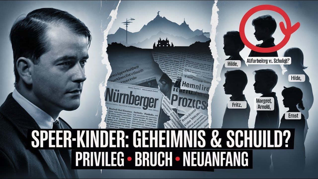 Das schwere Erbe: Was wurde aus den 6 Kindern von Hitlers Architekt Albert Speer?