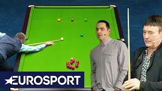 Shots Recreated: O'Sullivan and Jimmy White explain William’s wonder shot | Open China | Eurosport