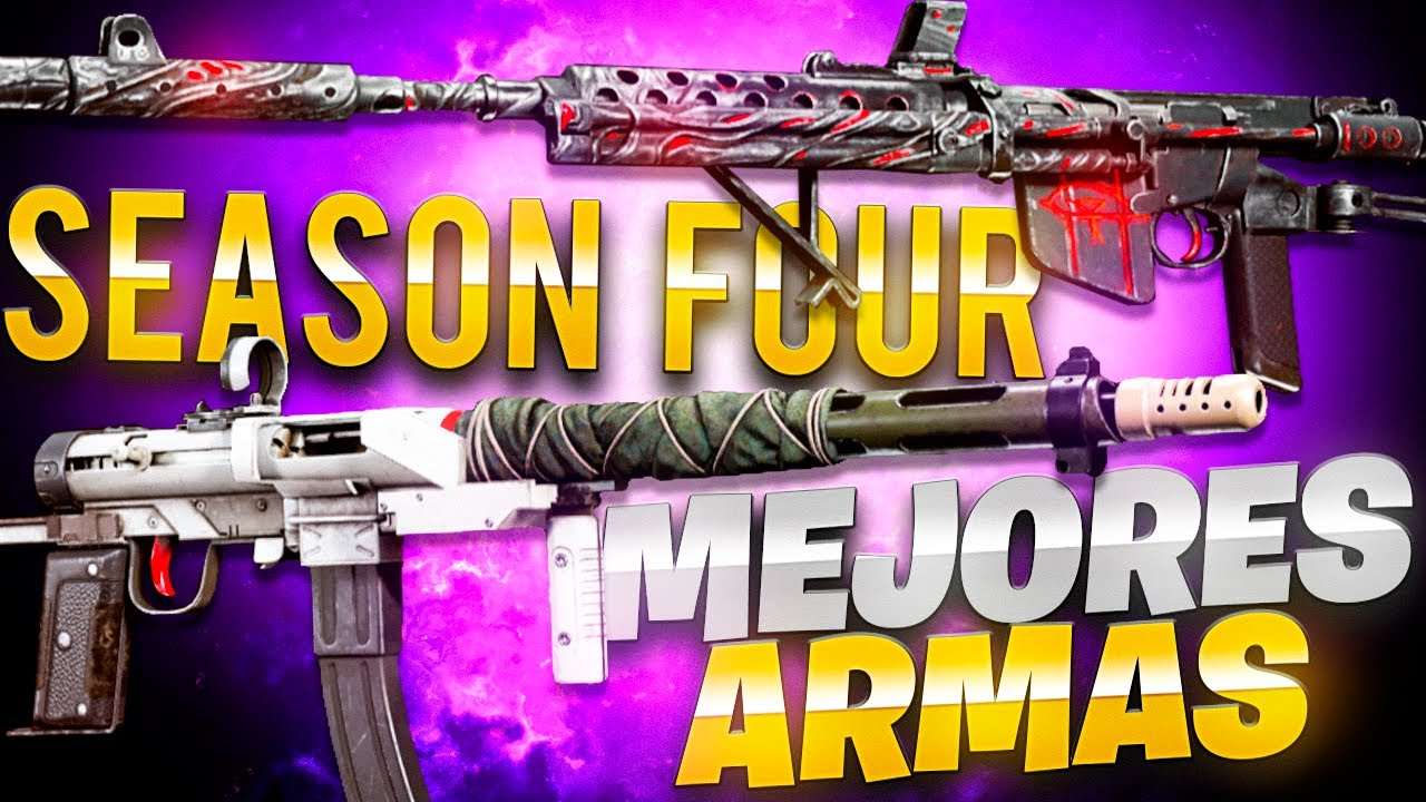 LAS MEJORES ARMAS DE CALL OF DUTY WARZONE TEMPORADA 4 2022 - YouTube