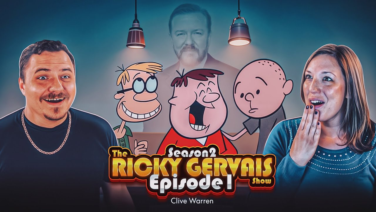 WHO THE HECK IS CLIVE WARREN?! 😂 The Ricky Gervais Show S2E1 | AMERICANS REACT