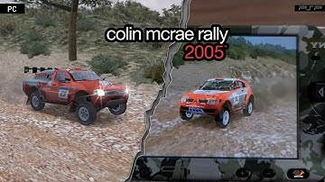 Colin McRae Rally 2005 and Colin McRae Rally 2005 plus gameplay comparison