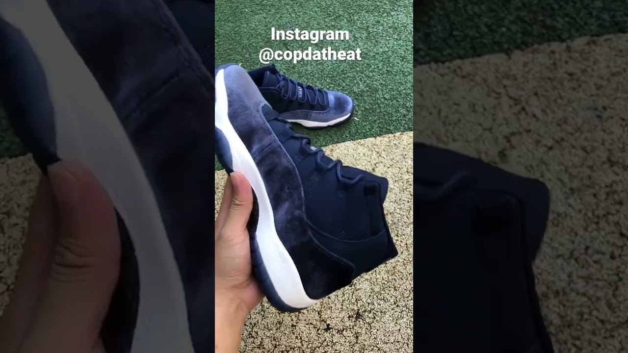 Air Jordan 11 Velvet WMNS Midnight Navy”