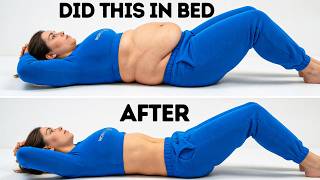 XXL TO S | FULL BODY FAT + STUBBORN FLAB + PLATEAU | Lazy Bed Cardio — Day 4