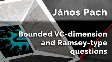 János Pach “Bounded VC-dimension and Ramsey-type questions” | MLC 