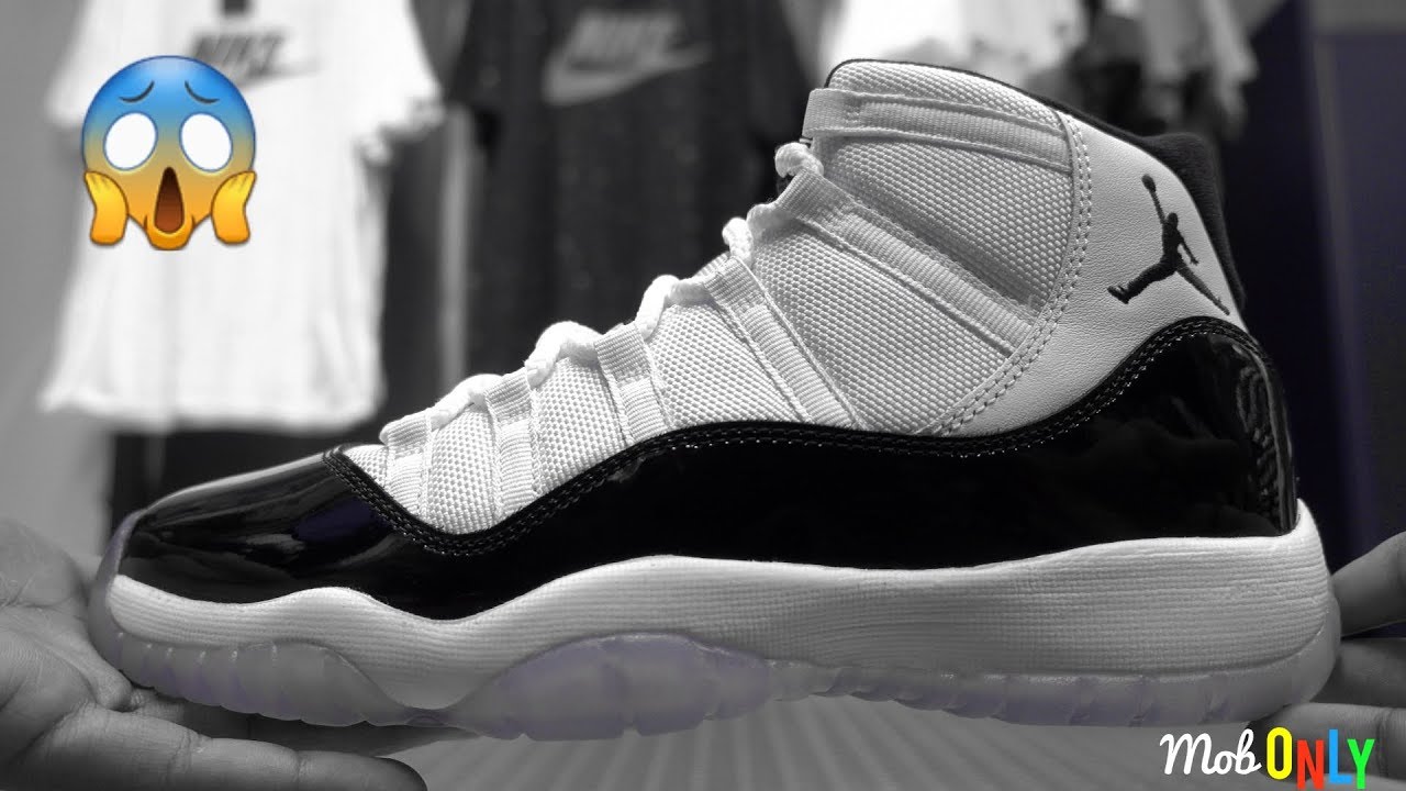 These Look Just as good Or BETTER THAN the Mens 2018 Air Jordan 11 Concord - YouTube