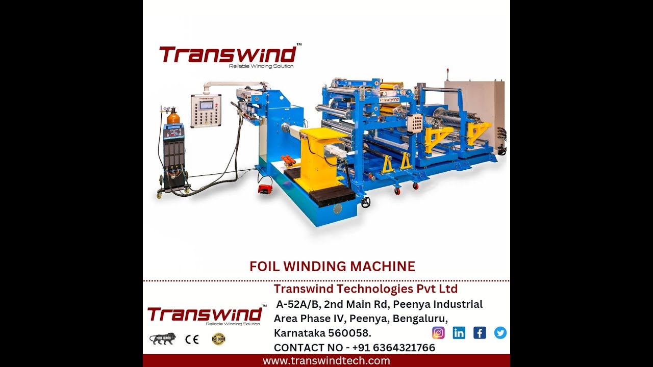 LV FOIL WINDING MACHINE